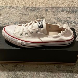 Converse Shoreline Size 10 White Shoe; Smoke/pet free home. Worn once.